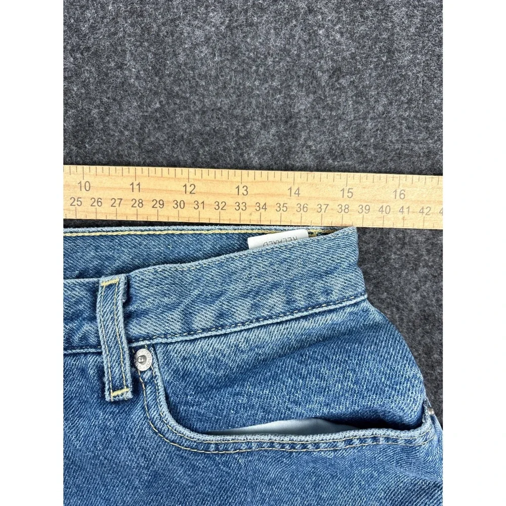 Tommy Hilfiger Tommy Jeans Relaxed Fit Straight Leg Denim Blue Mens 11/30 T901